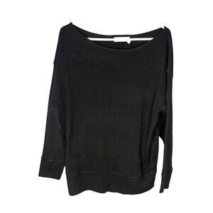 The RockN Rev NWT Women's Long Sleeve Black‎ Sweater 14 L Ribbed